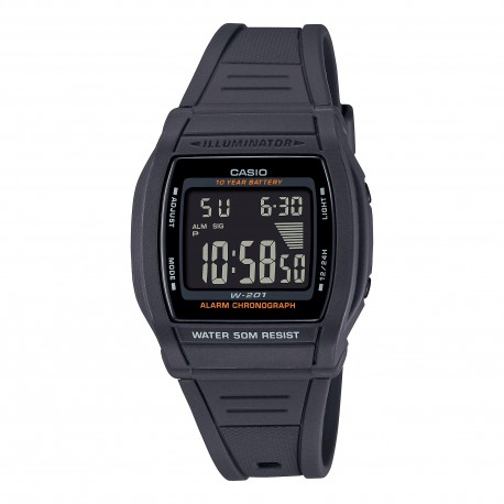 CASIO W-201-1BVEG