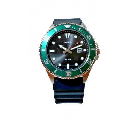 CASIO MDV-107D-3AVEF Correa Marlin Negra