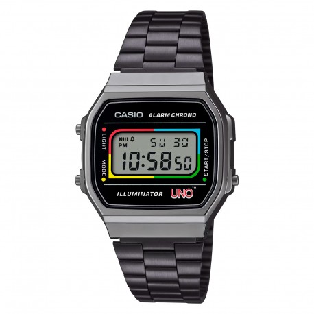 CASIO A168WEUC-1AER edición cartas UNO